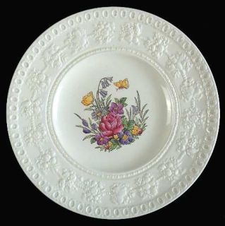 Wedgwood Tintern Bread & Butter Plate, Fine China Dinnerware   Wellesley, Floral