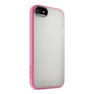 Belkin Grip Cell Phone Case for iPhone 5   Pink/White (F8W168ttC1)