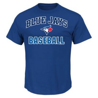 MLB Mens Toronto Blue Jays T Shirt   Blue (XXL)
