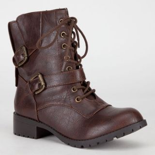 Nova Womens Boots Brown In Sizes 8.5, 5.5, 9, 6.5, 7.5, 6, 10, 8, 7 For Wo