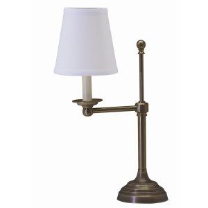 House of Troy HOU CH879 AB Coach Antique Brass Table Lamp