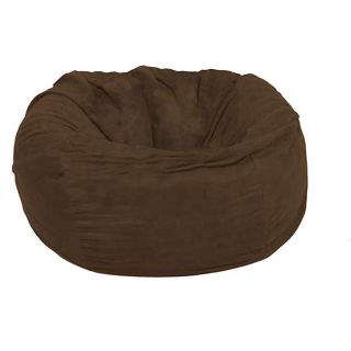 Fufsack Large 5 foot Chocolate Lounge Chair
