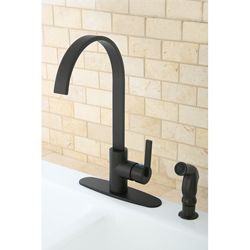 Continental Modern Oil Rubbed Bronze Kitchen Faucet