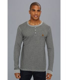 DC Stonecold Thermal Knit Mens Long Sleeve Pullover (Gray)
