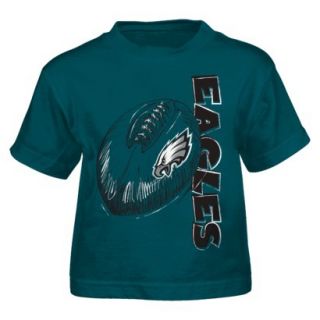NFL Toddler 2Pk Short Sleeve Shirt Team/Heather 3T Eagles