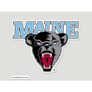 Maine Black Bears Wincraft Die Cut Color Decal 8in X 8in