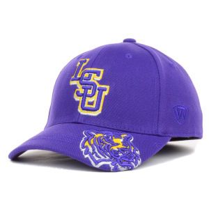 LSU Tigers Top of the World NCAA Shimmering One Fit Cap