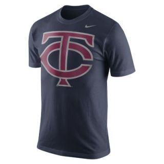 Nike Pattern Logo 1.4 (MLB Twins) Mens T Shirt   Navy