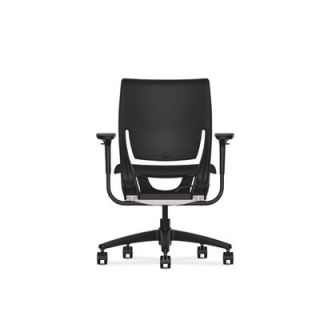 HON Purpose Mid Back Task Chair HONRW101 Frame Finish Onyx/Black, Color Black