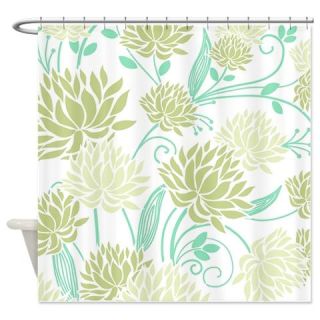  Pretty Pastel Teal and and Green Floral  Use code FREECART at Checkout
