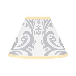 Sweet Jojo Designs Avery Lamp Shade (Grey/white/yellowThe digital images we display have the most accurate color possible. However, due to differences in computer monitors, we cannot be responsible for variations in color between the actual product and yo