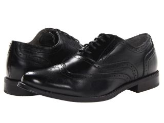 Steve Madden M Franky Mens Lace Up Wing Tip Shoes (Black)
