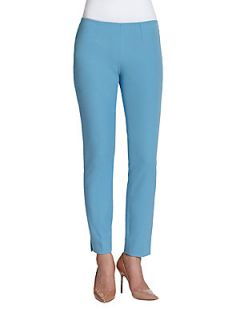 Belisa Basis Cropped Pants   Riviera Blue