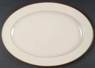Lenox China Mansfield 16 Oval Serving Platter, Fine China Dinnerware   Standard