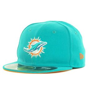 Miami Dolphins New Era NFL Infant My First OnField 59FIFTY Cap