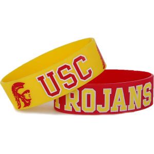 USC Trojans AMINCO INC. Wide Bracelet 2pk Aminco