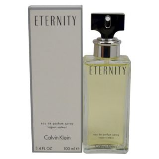 Womens Eternity by Calvin Klein Eau de Parfum Spray   3.4 oz