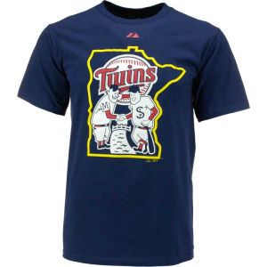 Minnesota Twins Majestic MLB Minnie & Paul T Shirt