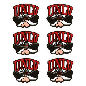 UNLV Runnin Rebels Face Decals