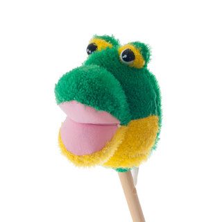 Happy Trails Freddie The Frog Animal Stick (GreenDimensions 30 inches long x 7.5 inches wide x 9 inchesWeight 0.90 pound )