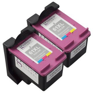 Sophia Global Hp 61xl Ink Level Display Remanufactured Color Ink Cartridge Replacement (pack Of 2)