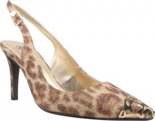 Womens J. Renee Pascal   Cheetah Lurex Ornamented Shoes