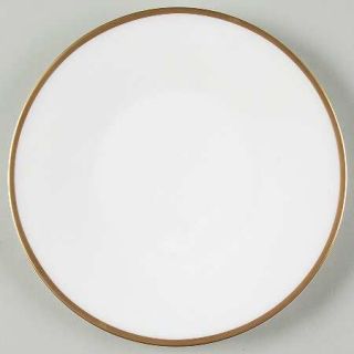 Calvin Klein Gilded Gold Band Bread & Butter Plate, Fine China Dinnerware   All