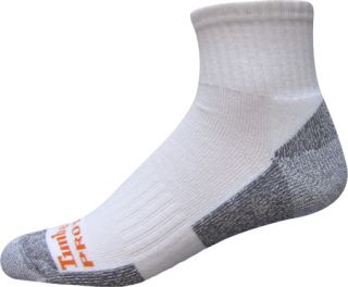 Mens Timberland TPS31411 (6 Pairs)   White Athletic Socks