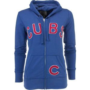 Chicago Cubs 47 Brand MLB Womens Pep Rally Hoodie