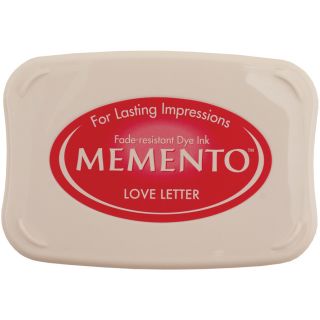 Memento Full Size Dye Inkpad love Letter