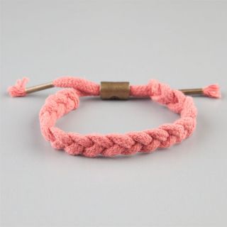 Braided Hemp Bracelet Ruby One Size For Men 231490310