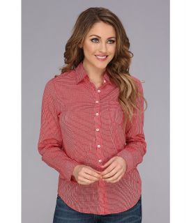 Dockers Misses The Perfect Patter Shirt Womens Long Sleeve Button Up (Pink)