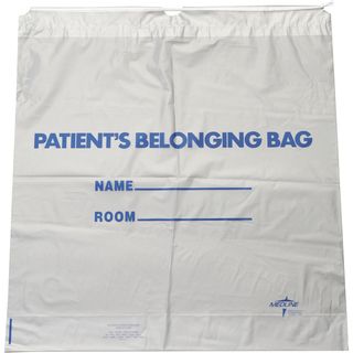 Medline Bag, Belong, Drwstrg, Wht, 18 Inch X 20 Inch (case Of 250)