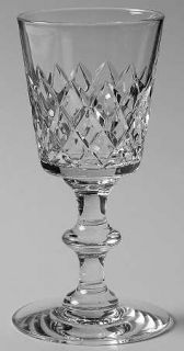 Hawkes Thames Wine Glass   Stem #7334, Cut