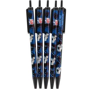 Carolina Panthers 5pack Click Pens