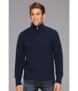 The North Face Fin Hill Full Zip Sweater Mens Sweater (Blue)