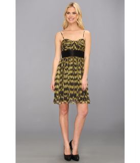 Calvin Klein Spaghetti Strap Chiffon Dress CD1H2DVD Womens Dress (Multi)