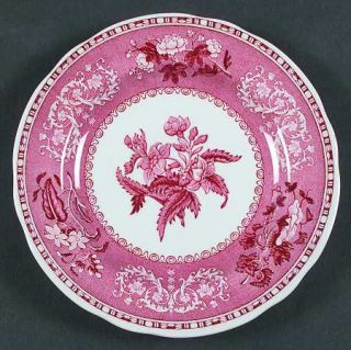 Spode Pink Camilla (Scallop, New Black Stamp) Bread & Butter Plate, Fine China D