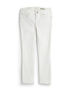 Ralph Lauren Toddlers & Little Girls Bowery Skinny Jeans   White