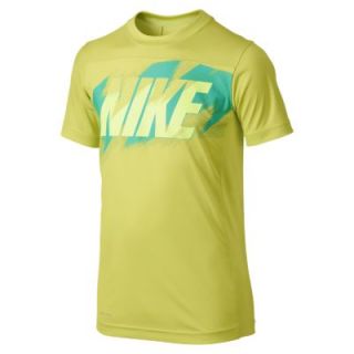 Nike Hyperspeed Graphic Boys Training Shirt   Venom Green