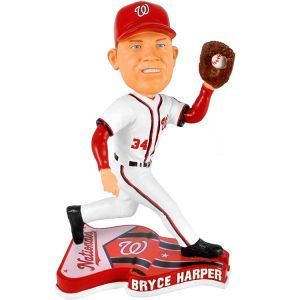 Washington Nationals Bryce Harper Forever Collectibles Pennant Base Bobble