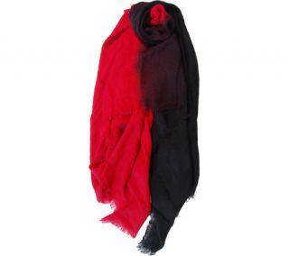 Womens Sperry Top Sider Dip Dye Scarf   Red Scarves