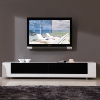 Roma White 2 drawer Tv Stand