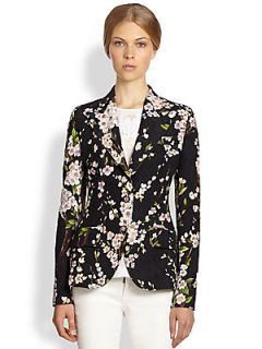 Dolce & Gabbana Floral Print Jacket   Black Print
