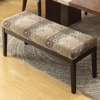 Inspire Q Miyagi Fun Oval Fabric 52 inch Cushioned Bench
