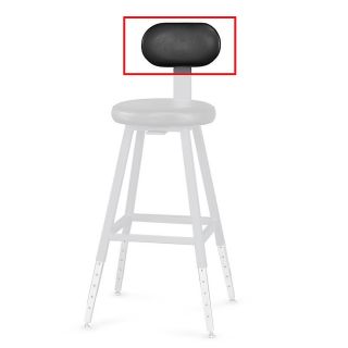 Relius Solutions Optional Vinyl Back For Adjustable Height Shop Stools