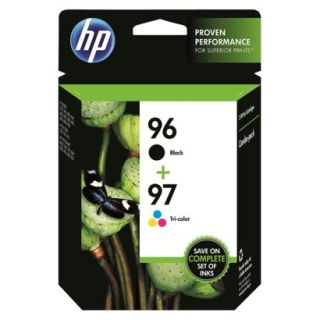 HP 96/97 Combo Pack Printer Ink Cartridge   Multicolor (C9353FN#140)