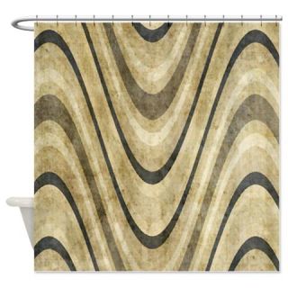 Grunge Waves Shower Curtain  Use code FREECART at Checkout