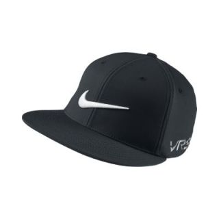 Nike Flat Bill Tour Fitted Golf Hat   Black