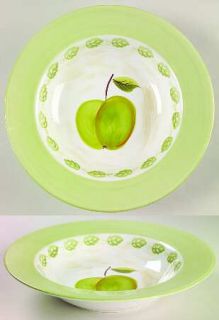 Epoch Frutta Soup/Cereal Bowl, Fine China Dinnerware   Multimotif Fruit & Color